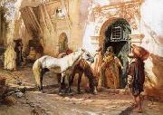 unknow artist Arab or Arabic people and life. Orientalism oil paintings  330 Germany oil painting artist